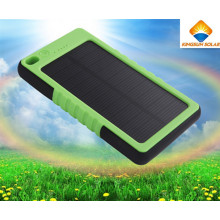 5000mAh banco de energía USB impermeable cargador solar de teléfono móvil